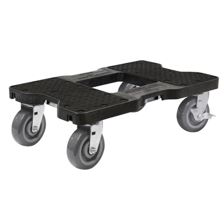 1800 Lbs Super-Duty Professional E-Track Dolly - Black